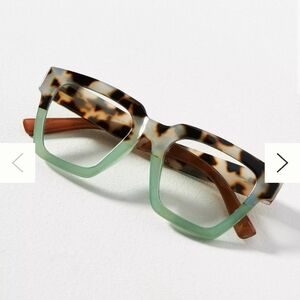 Anthropologie Peepers Take A Bow Blue Light 1.5 Readers
